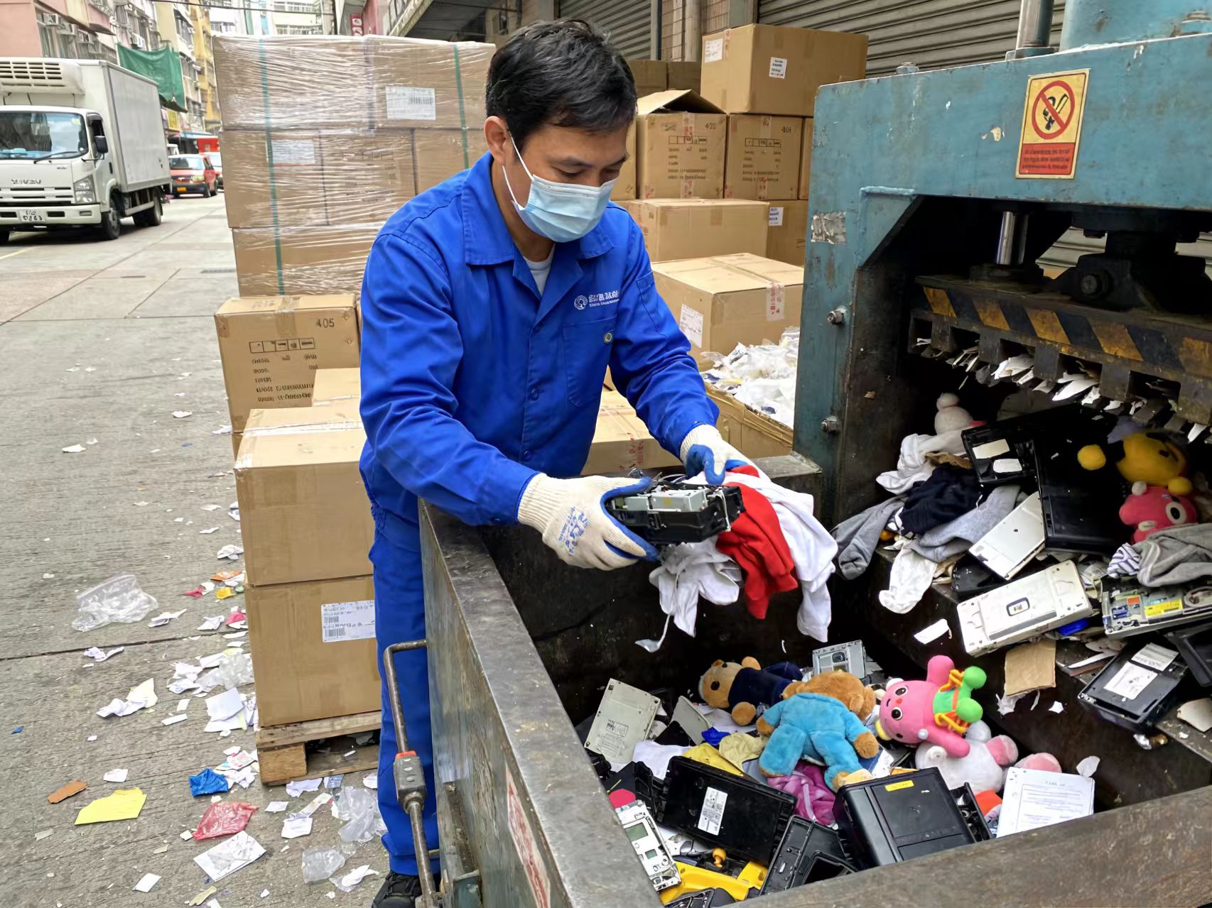 香港瑕疵品销毁