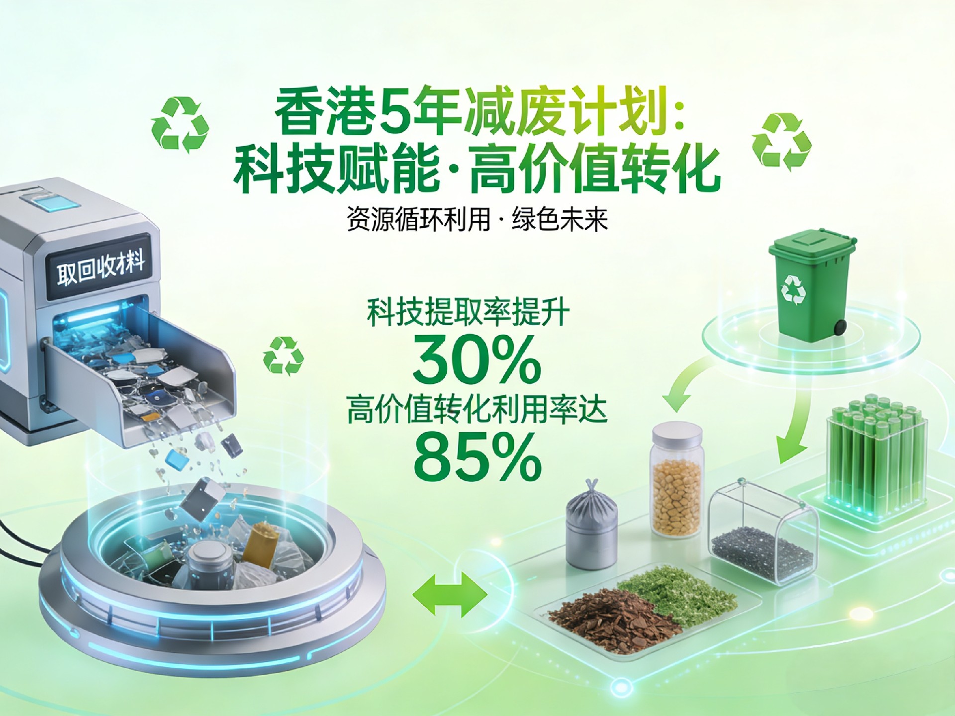 香港五年减废计划