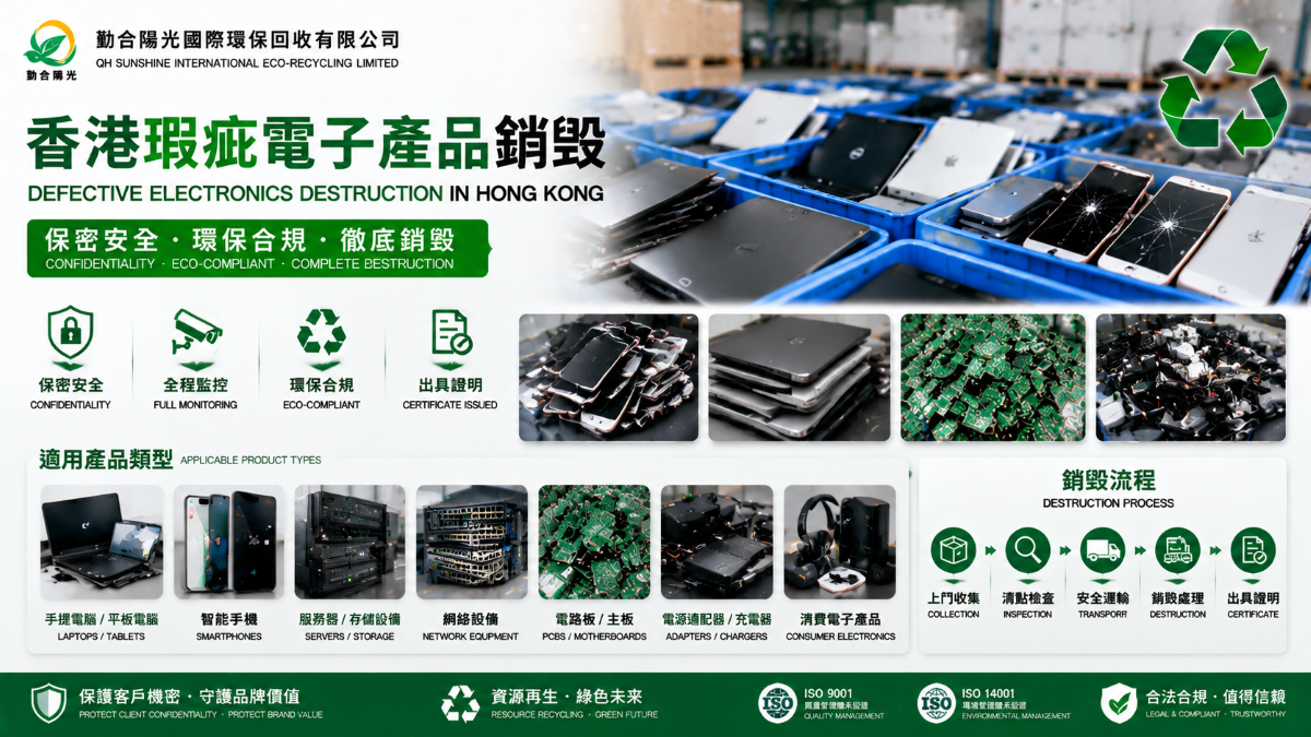 香港电子产品销毁